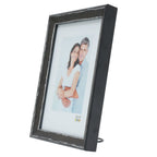 Deknudt Photo frame in black with silver piping 13x18 S46DF2