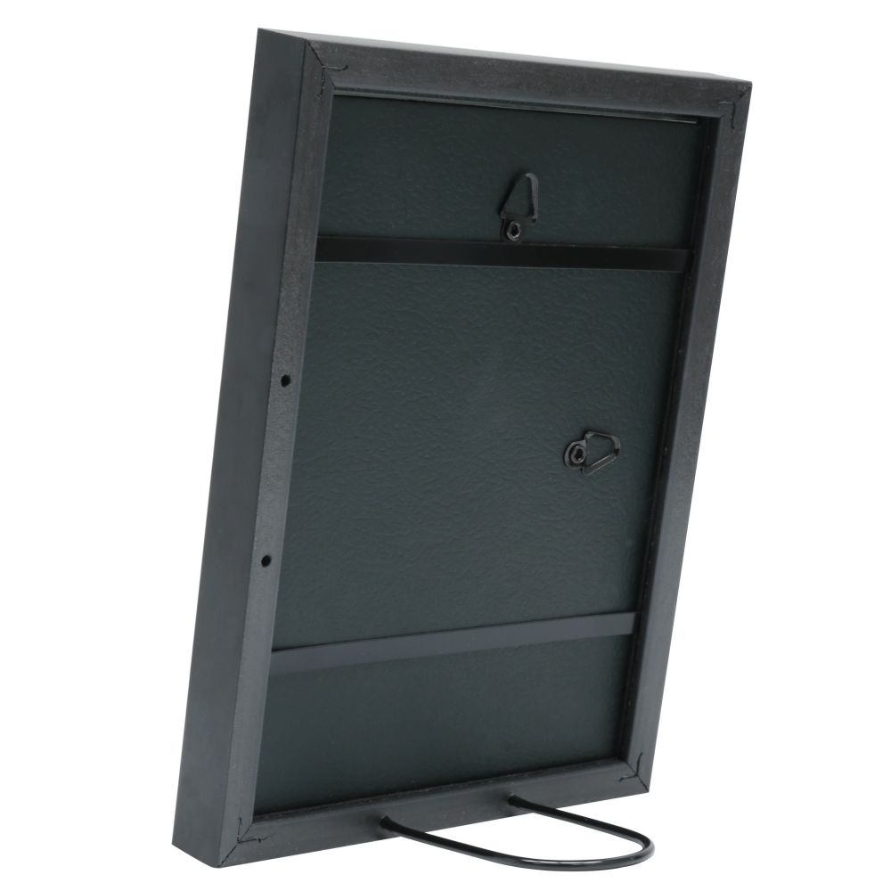 Deknudt Photo frame in black with silver piping 13x18 S46DF2