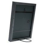 Deknudt Photo frame in black with silver piping 13x18 S46DF2