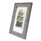 Deknudt Wood frame in grey with wavy texture 24x30 S46HF7