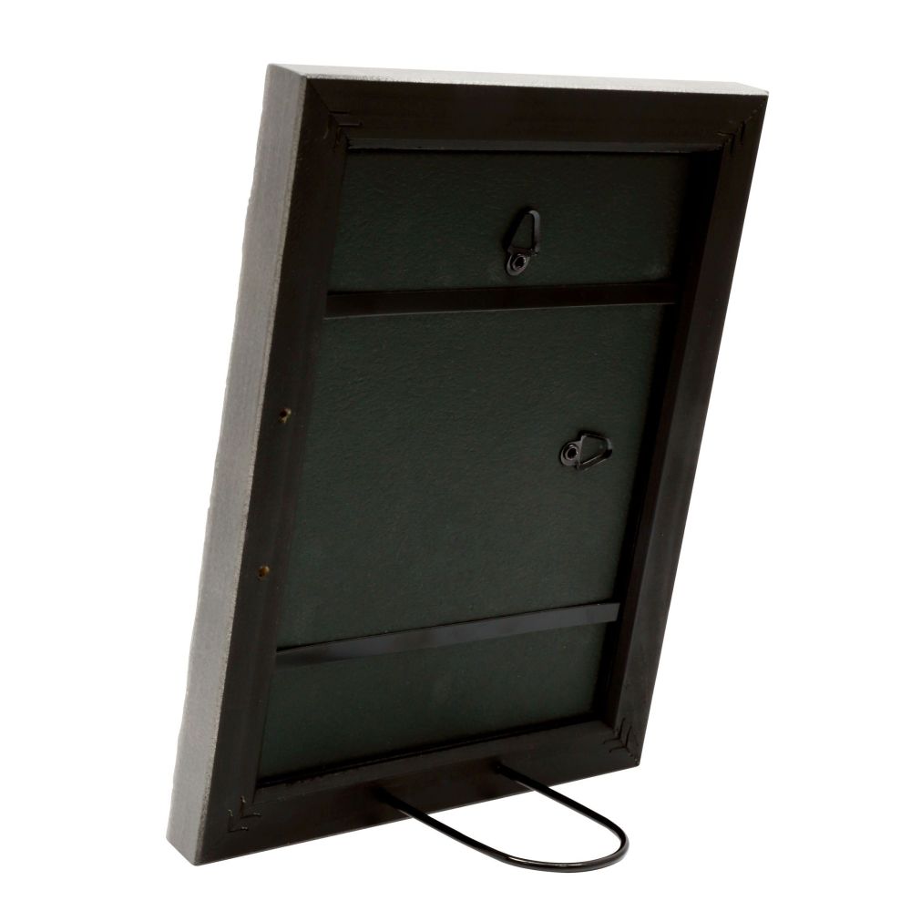 Deknudt Wood frame in grey with wavy texture 24x30 S46HF7