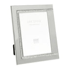 Deknudt Metal photo frame with shiny silver and an accent in matte silver 13x18 S57MJ1