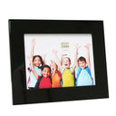 Deknudt Wide wooden photo frame in black high-gloss 15x20 S66WK2