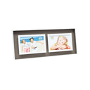 Deknudt Photo frame in taupe with depth view for 2 photos 10x15 S68DK9 P2