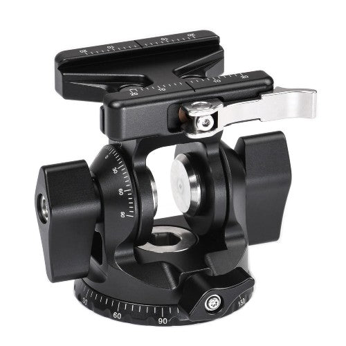Sunwayfoto two-way head with clamp and QR plate DT-03