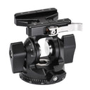 Sunwayfoto two-way head with clamp and QR plate DT-03