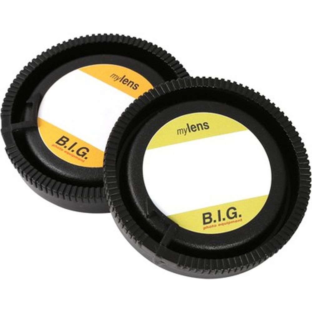 B.I.G. Mylens Sony A rear lens cap set of 2