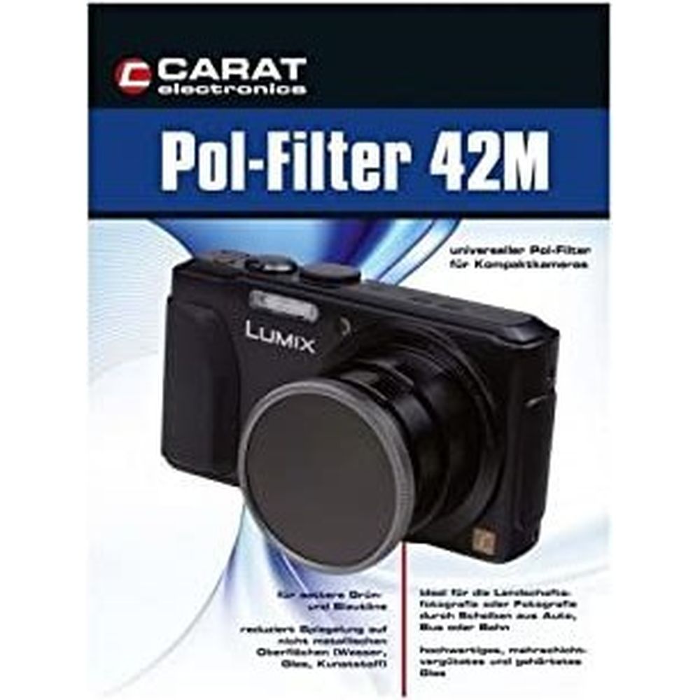 Carat Magnet polarizing filter 42mm for compact cameras