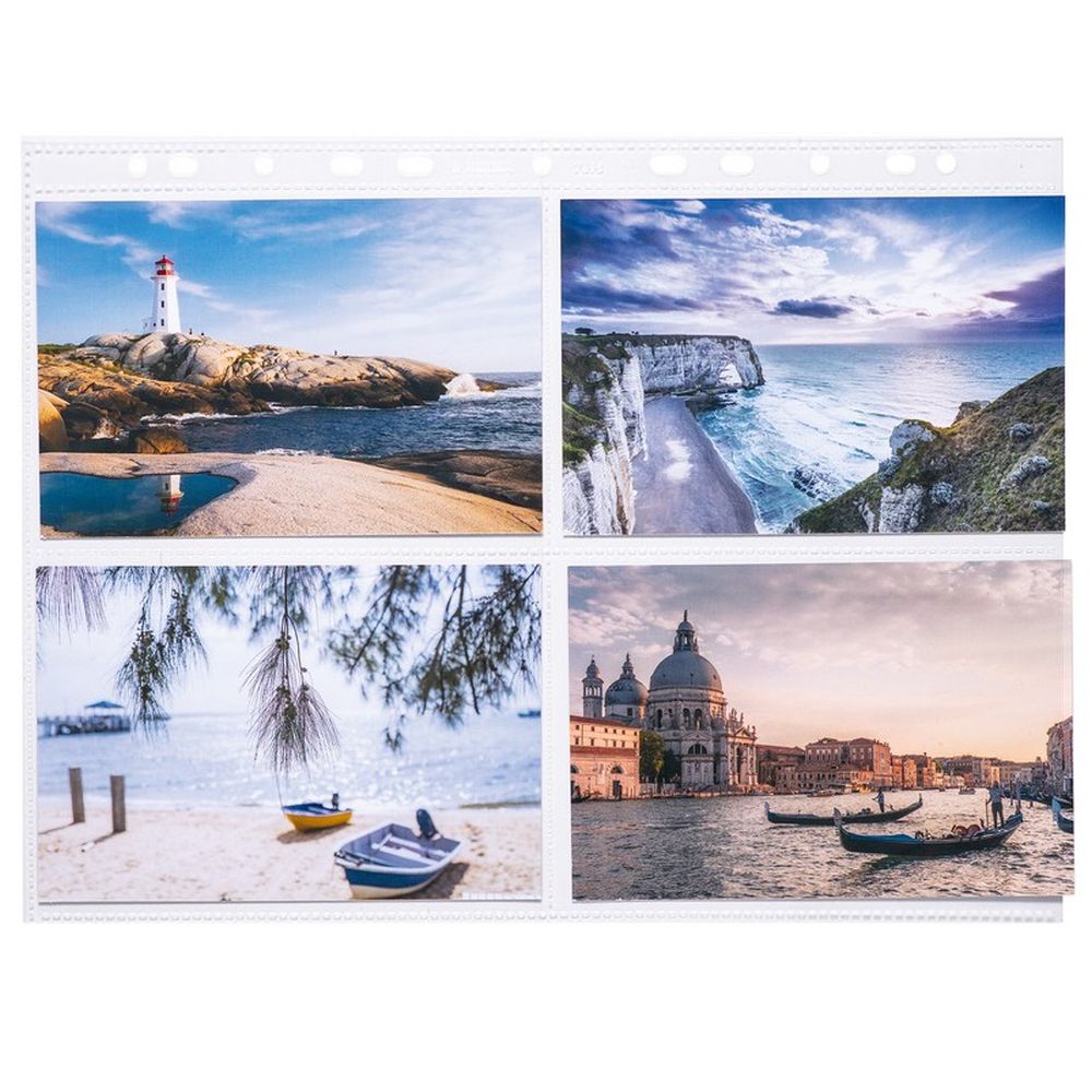 Herma Postcard covers 4x 10x15 10 pieces