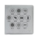 Nanlite FM mount Projection Attachment GOBO Set 1 (10pcs) (AS-GB-FMM-SET1)