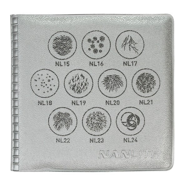 Nanlite FM mount Projection Attachment GOBO Set 2 (10pcs) (AS-GB-FMM-SET2)