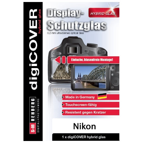 digiCover Hybrid Glass Nikon D610
