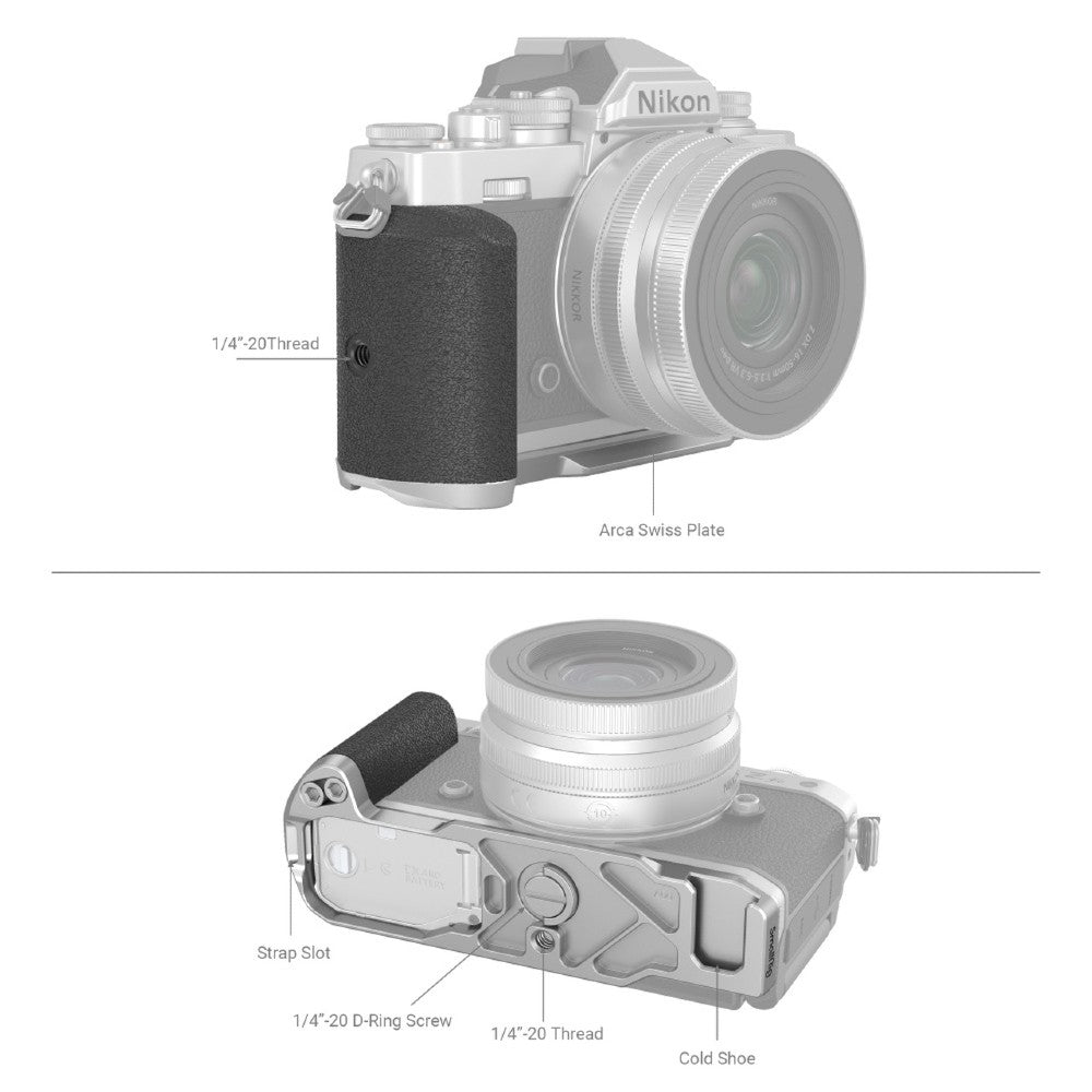 SmallRig 3480 L Shape Grip for Nikon Z fc Camera