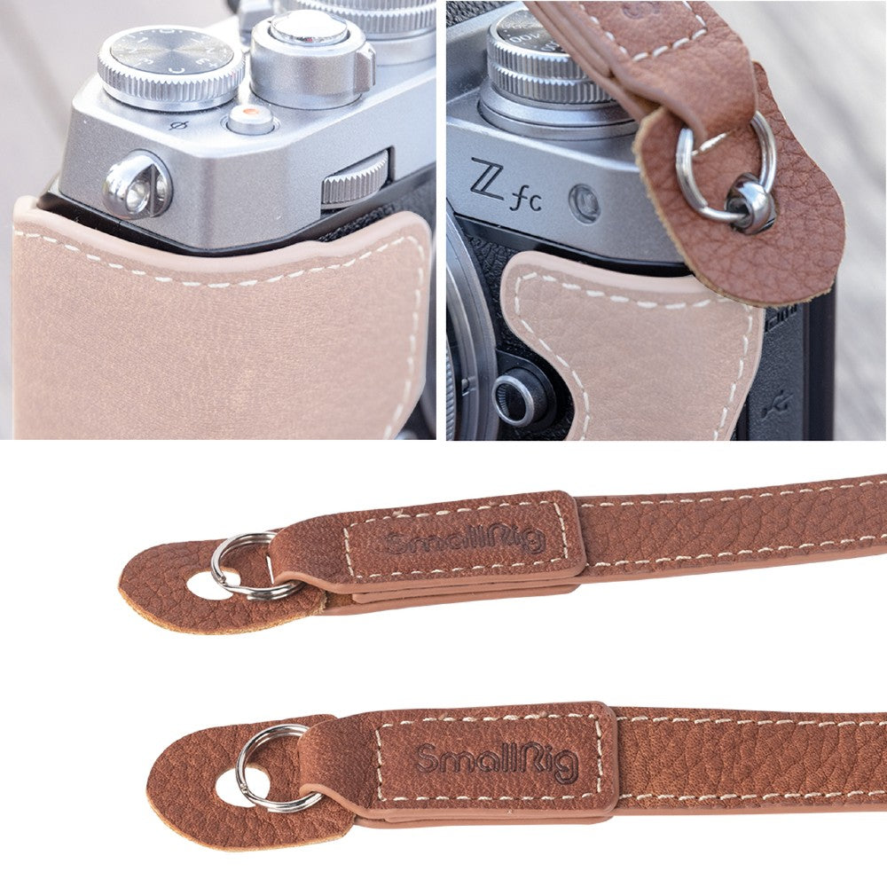SmallRig 3485 Leather Camera Neck Strap