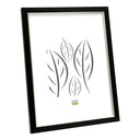 Deknudt Frame in black with silver-colored piping 15x20 S46AF2