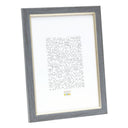 Deknudt Frame in gray painted look with matching piping 20x30 S46AF7