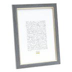 Deknudt Frame in gray painted look with matching piping 20x30 S46AF7