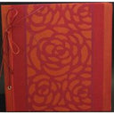 Plum cord album fabric 320x320mm