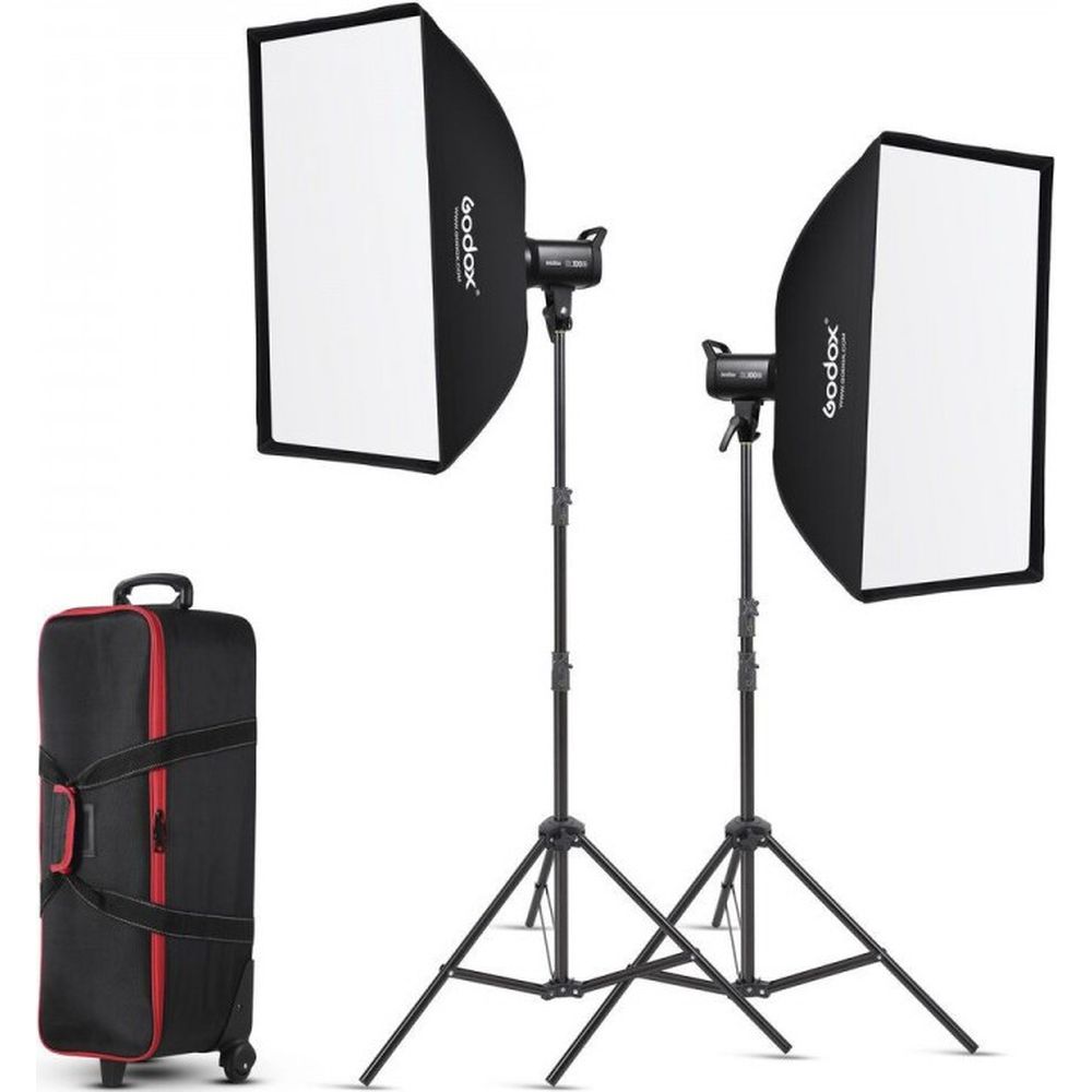 Godox SL100D Kit - LED light Kit Daylight (2xSL100D & Accessories)