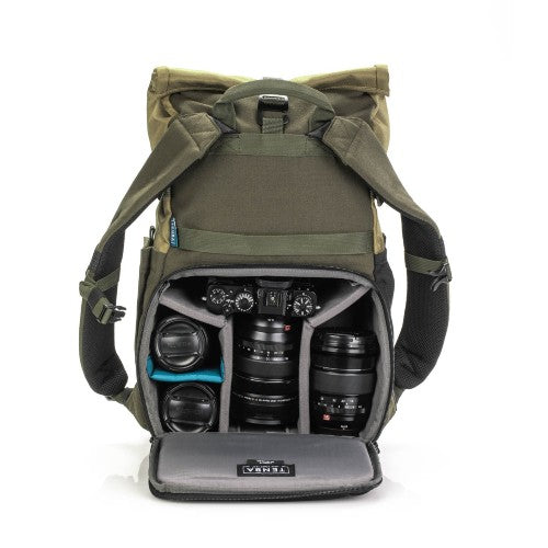 Tenba Fulton V2 14L Backpack Tan/Olive - 637-734