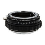 Fotodiox DLX Stretch Lens Mount adapter Nikon Nikkor F Mount G-Type to Sony E Mount