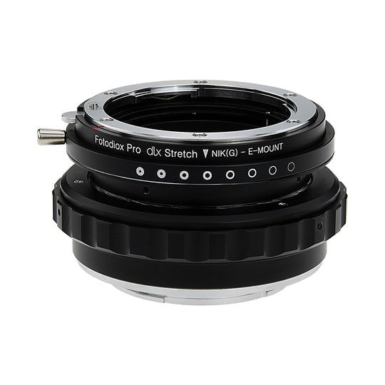 Fotodiox DLX Stretch Lens Mount adapter Nikon Nikkor F Mount G-Type to Sony E Mount