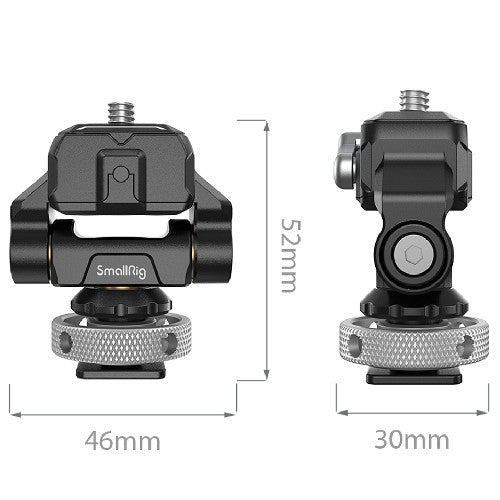 SmallRig 3514 Drop-in HawkLock Mini Quick Release Monitor Mount with Cold Shoe