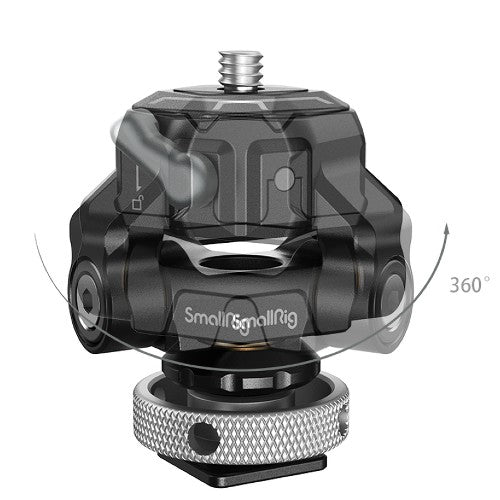 SmallRig 3514 Drop-in HawkLock Mini Quick Release Monitor Mount with Cold Shoe