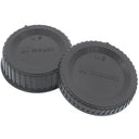 Camera Express Body cap and rear lens cap for Nikon F