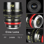Meike Prime 24mm T2.1 Cine lens full-frame EF-mount
