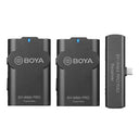 Boya 2.4 GHz Duo Lavalier Wireless Microphone BY-WM4 Pro-K6 for Android