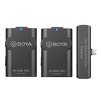 Boya 2.4 GHz Duo Lavalier Wireless Microphone BY-WM4 Pro-K6 for Android