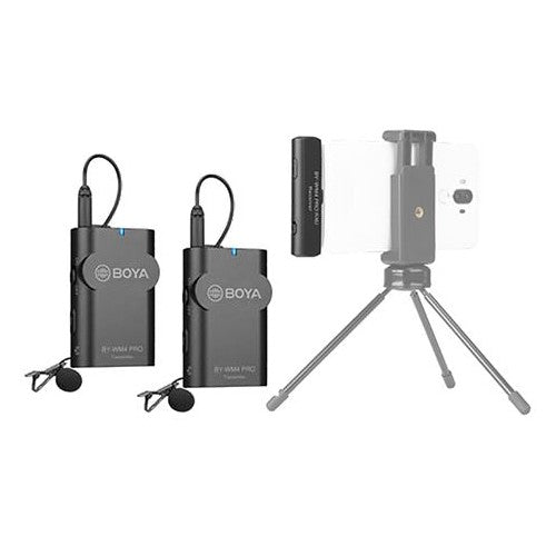 Boya 2.4 GHz Duo Lavalier Wireless Microphone BY-WM4 Pro-K6 for Android