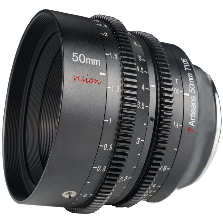 7artisans 50mm T1.05 M43 (Panasonic Olympus) Black
