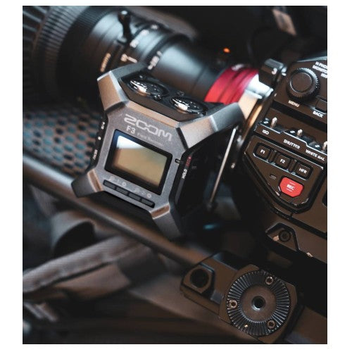 Zoom F3 MultiTrack Field Recorder for sound recording