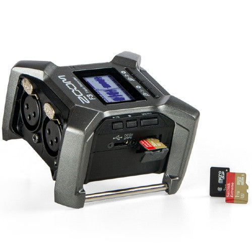 Zoom F3 MultiTrack Field Recorder for sound recording