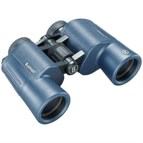Bushnell H2O 2 10x42 Dark Blue Porro, FMC, WP/FP, Twist Up Eyecups