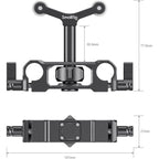 SmallRig 2727 universal 15mm LWS rod mount lens support