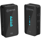 Boya Wireless Microphone 2.4 Ghz 1 Transmitter 1 Receiver