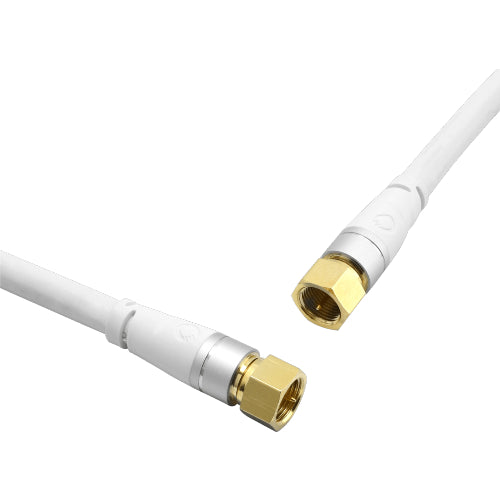 Oehlbach SL SAT Cable (F-PLUG) 1.0m White
