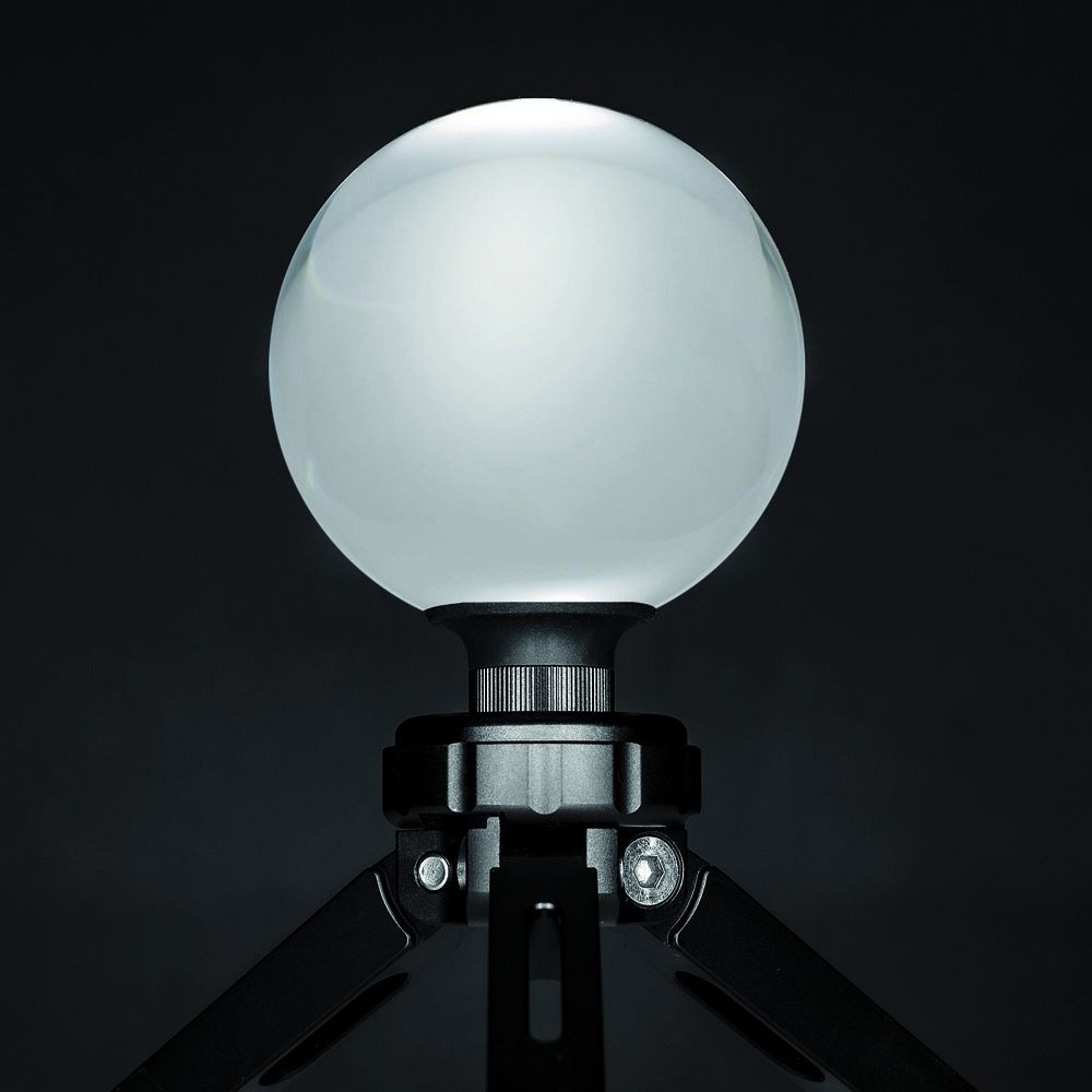 Caruba Stand for lens ball on tripod black small