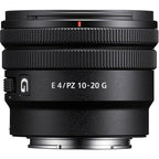 Sony E 10-20mm f/4.0 G PZ