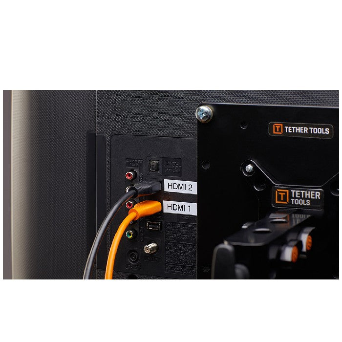 Tether Tools TetherPro HDMI Mini to HDMI 2.0, 10' (3m), Black