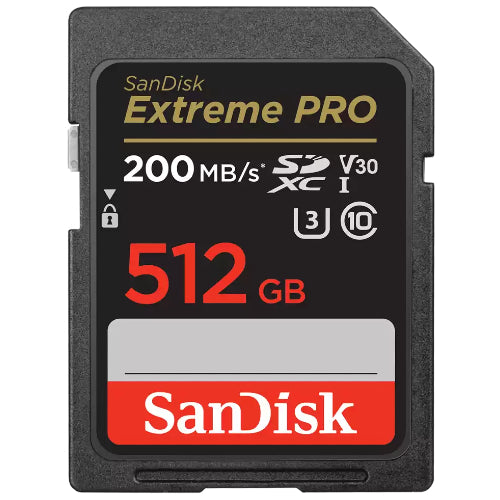 SanDisk Extreme Pro 512GB SDXC UHS-I