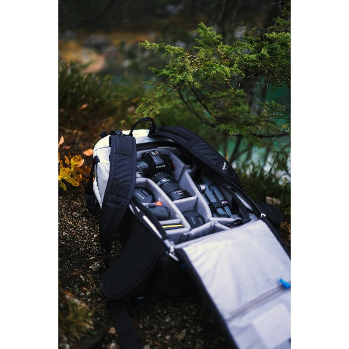 NYA-EVO Fjord 36 Adventure camera backpack ECONYL Graphite