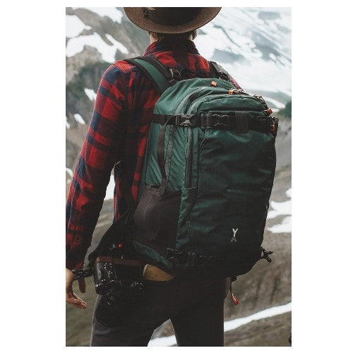 NYA-EVO Fjord 36 Adventure camera backpack ECONYL Pine Green