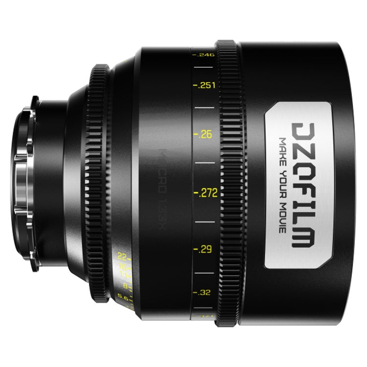 DZOFilm Gnosis 65mm T2.8 Macro Prime lens in Safety Case - Metric