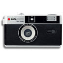 AgfaPhoto Reusable Half Frame Photo Camera, Black, Analog