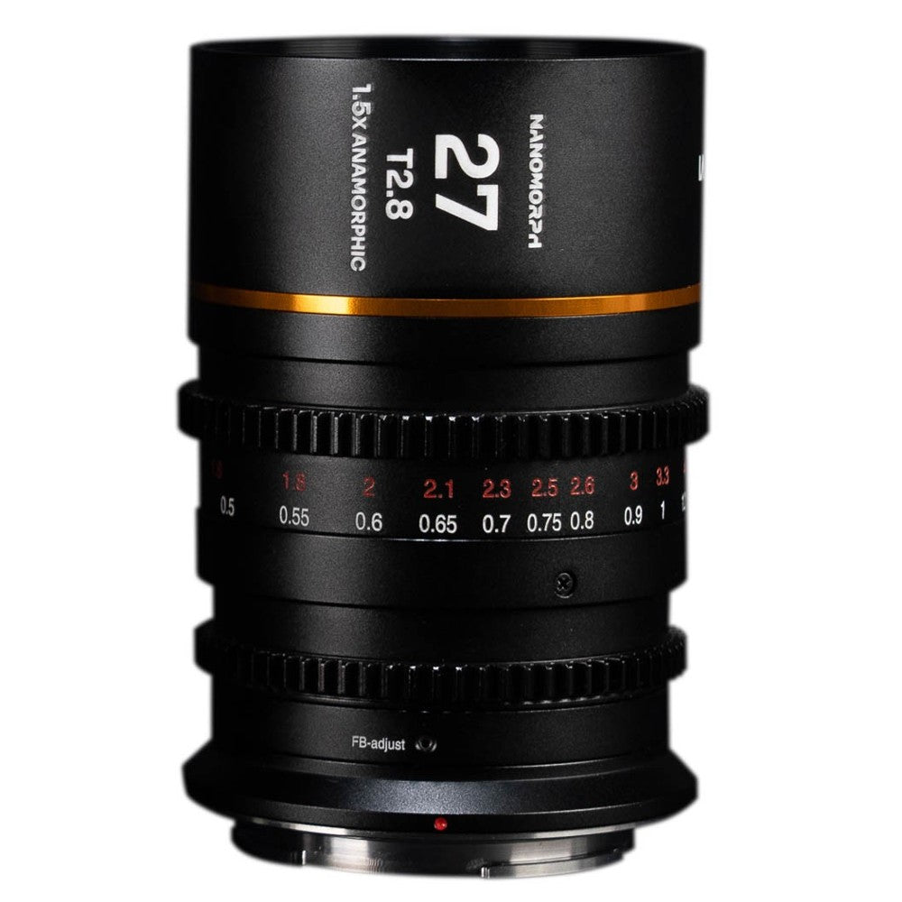 Laowa Nanomorph S35 Bundle (27,35,50mm) (Amber) (Cine) Canon RF
