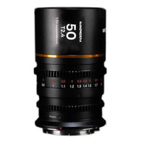 Laowa Nanomorph 50mm T2.4 1.5X S35 (Amber) (Cine) Sony E